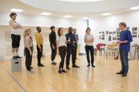 Students in rehearsals in the Weston Studio