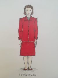 Drawing of costume