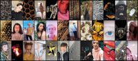 Amalgamation of images to resemble TikTok/social media platforms